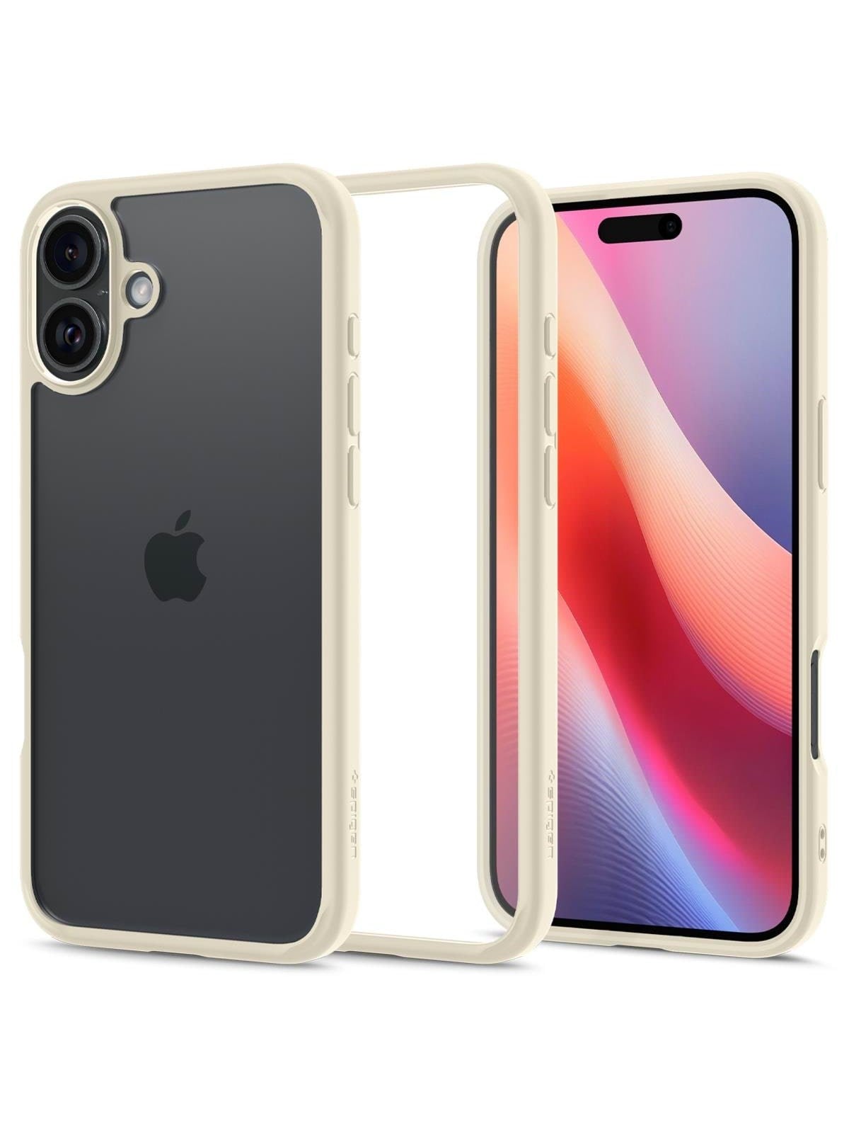 Spigen Ultra Hybrid - Mute Beige - Iphone 16 Plus - Handys Cover Cases - Acs08073