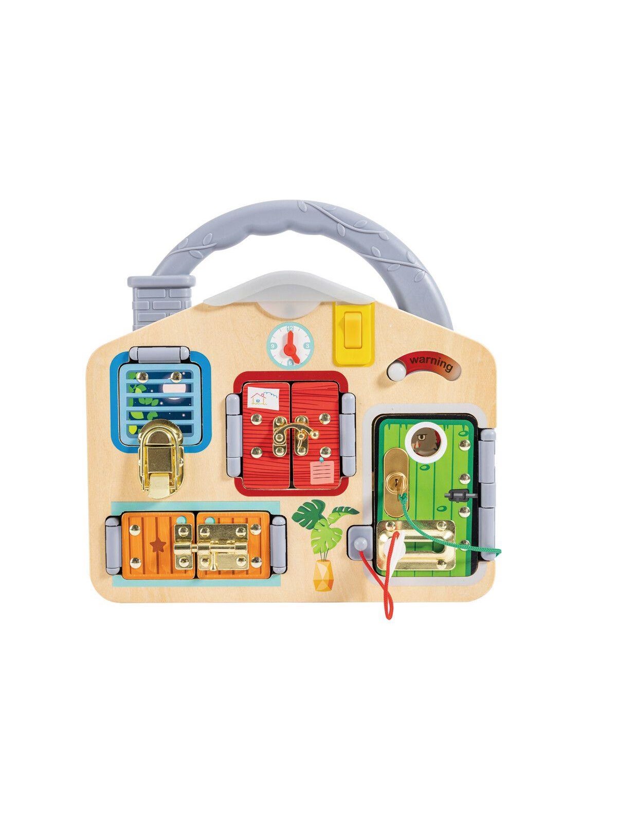 Hape Lock Board - Holzspielzeug - 87-1111