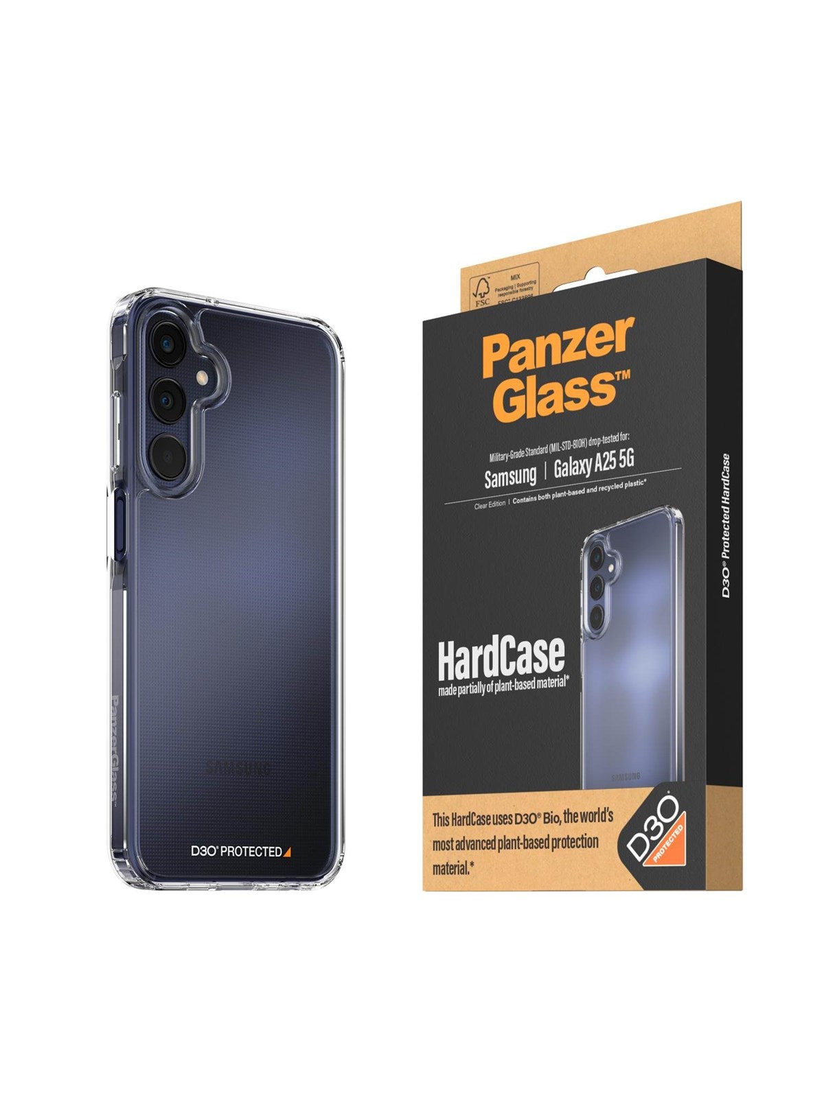 Panzerglass Hardcase With D3o Samsung Galaxy A25 5G - Handys Cover Cases - Panzer0466