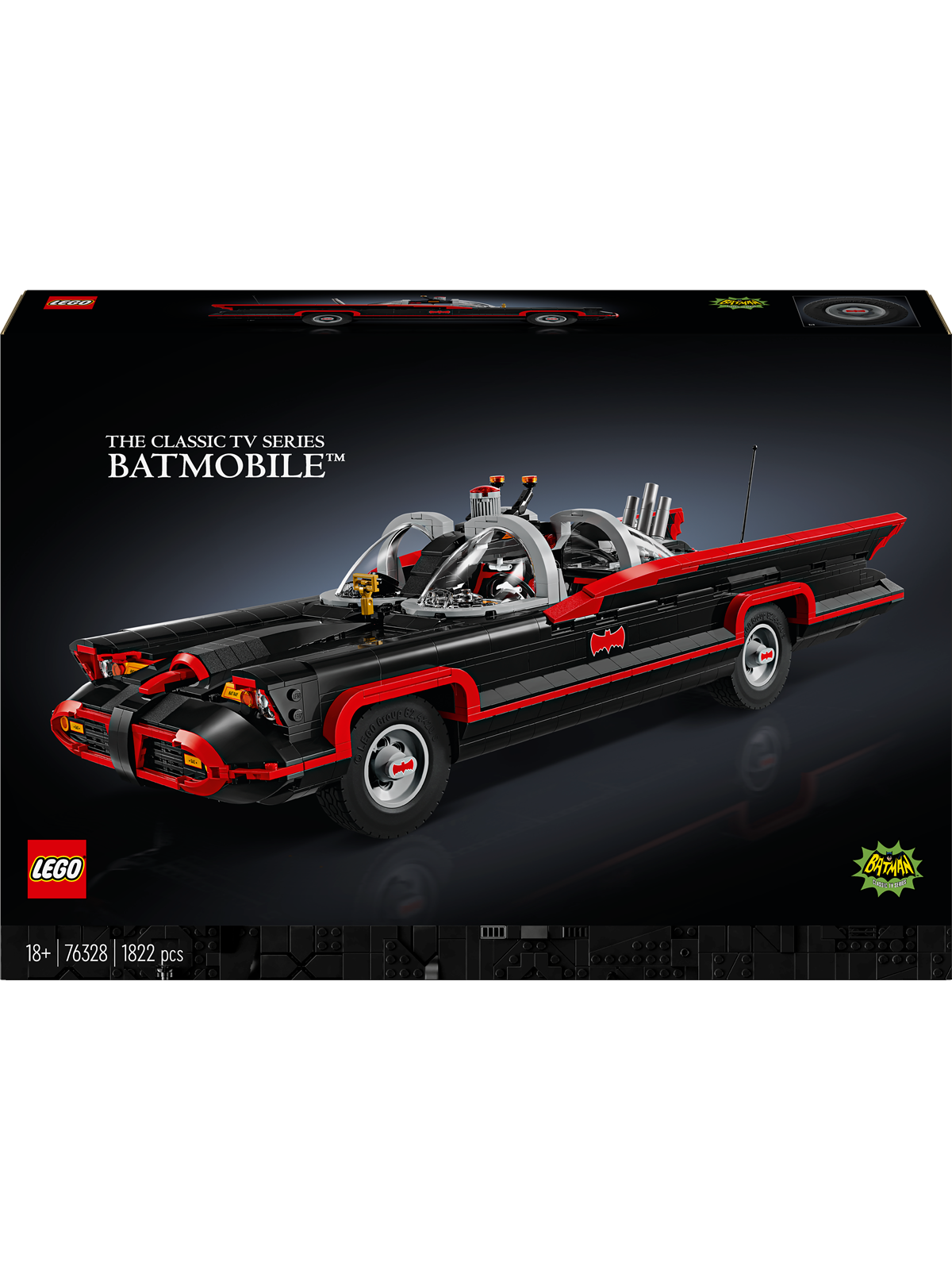 Lego Super Heroes 76328 Batman : Batmobil Aus Der 60er-jahre-fernsehserie