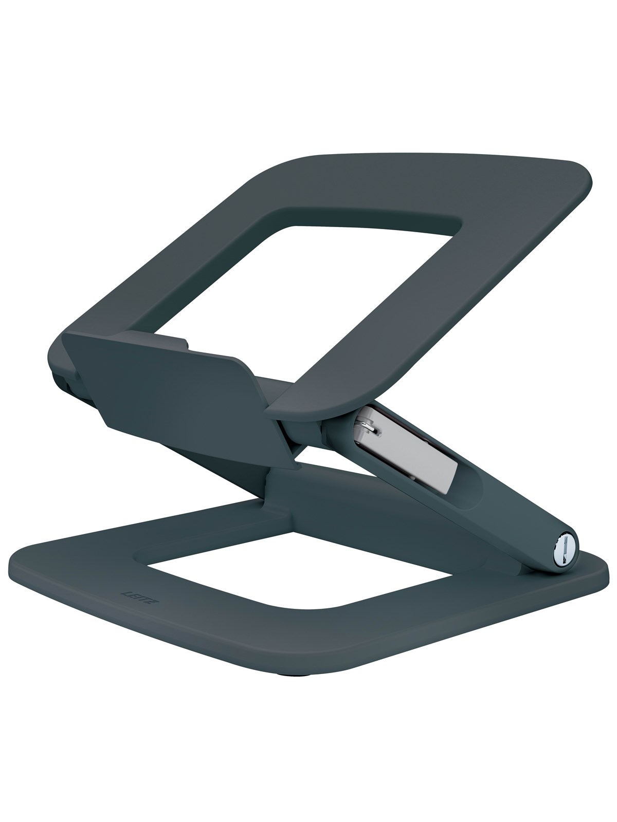 Leitz Ergo Verstellbarer Multi-winkel Laptopständer, 80% Recycelter Kunststoff, Dunkelgrau - Systemzubehoer - 64240089