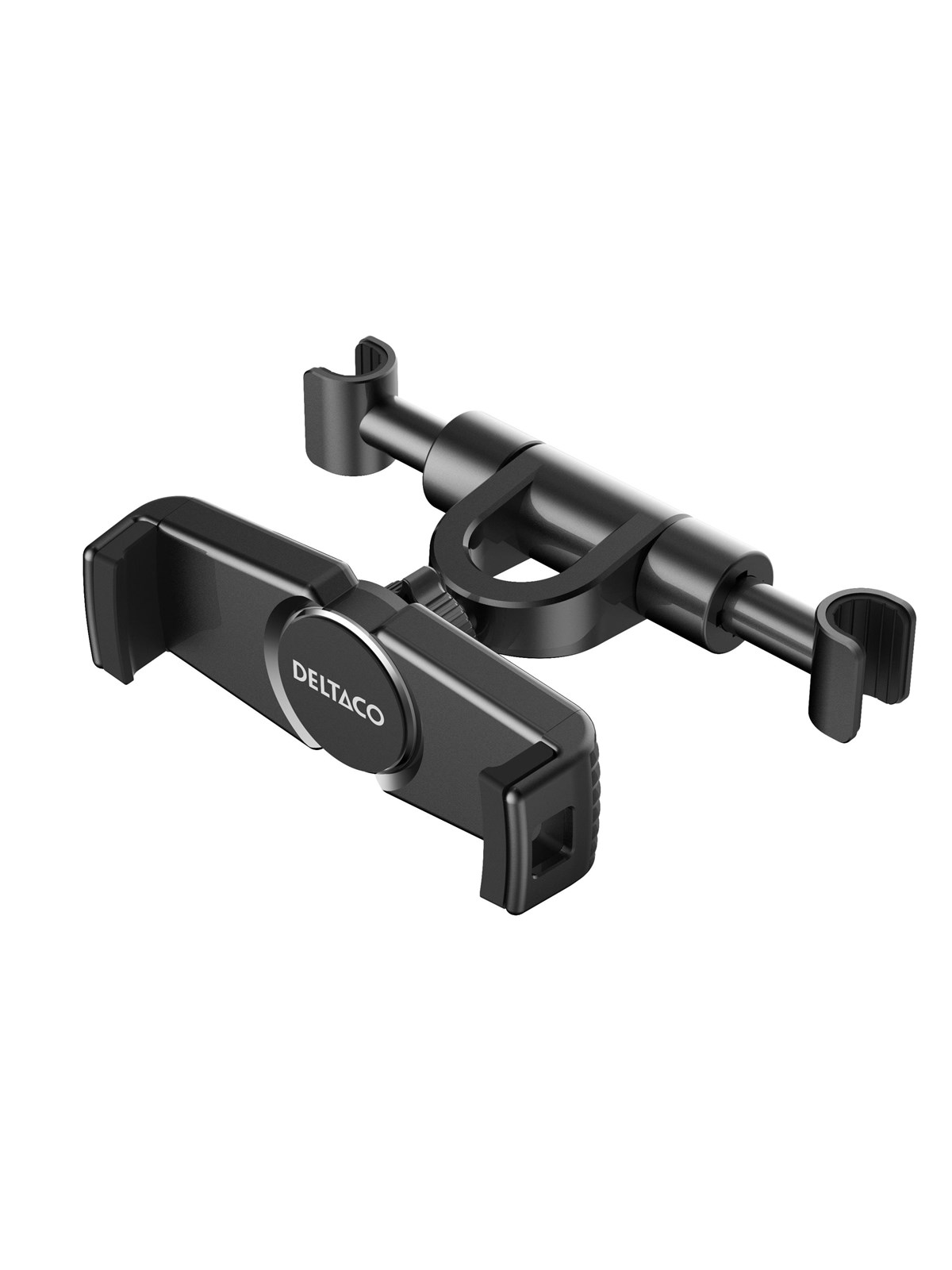 Deltaco Universal Car Headrest Mount For Mobile Phones And Tablets Black - Tablets Anderes Zubehoer - Arm-c106