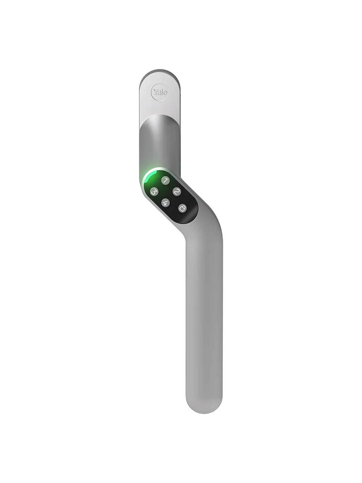 Yale Smart Code Handle (Rechts, Satin-chrom) - Türklinke Mit Code - Smart Home - 706818101113