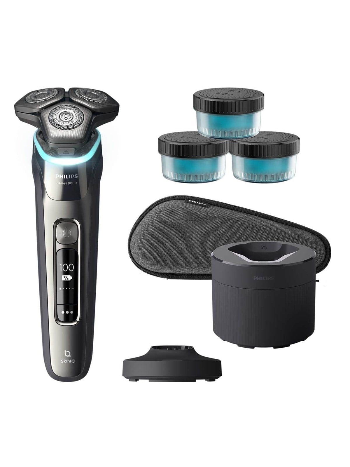 Philips Rasierapparate 9000 Series S9974/63 - Dark Chrome