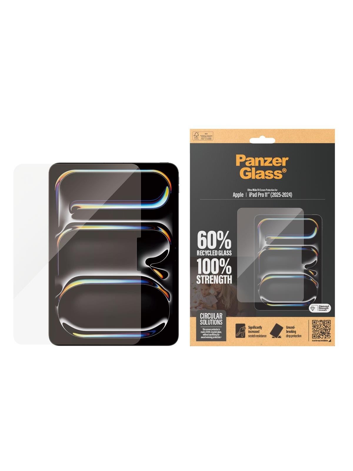 Panzerglass Screen Protector Ipad Pro 11'' (2024-2025) | Ultra-wide Fit - Tablets Anderes Zubehoer - Panzer2831