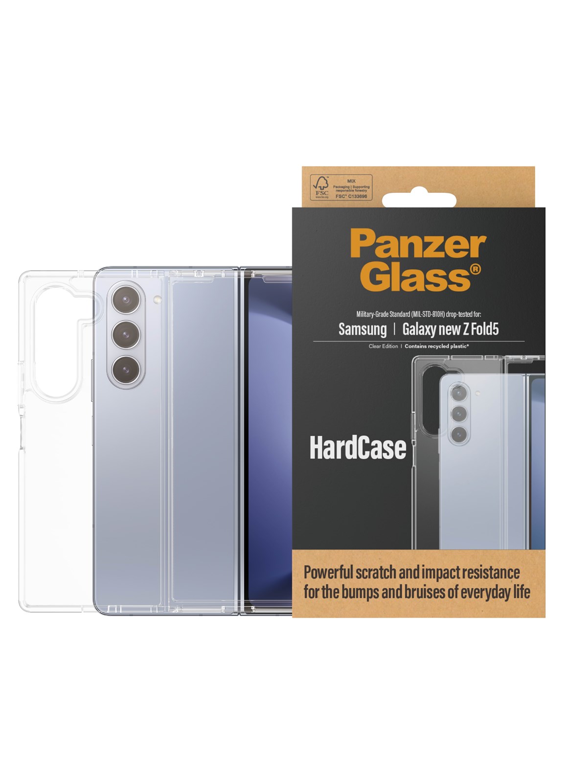 Panzerglass Hardcase Transparent Samsung Galaxy Z Fold6 - Handys Cover Cases - Panzer1272
