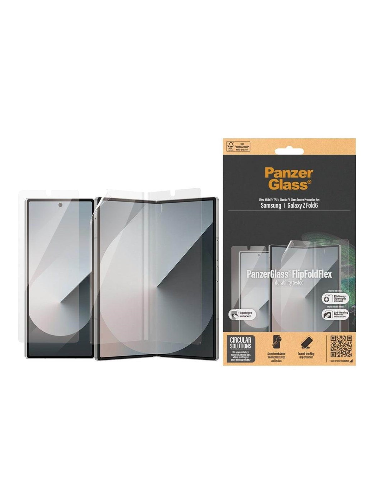 Panzerglass Screen Protector Samsung Galaxy Z Fold6 | Glass & Film - Handys Schutzfolie - Panzer7371