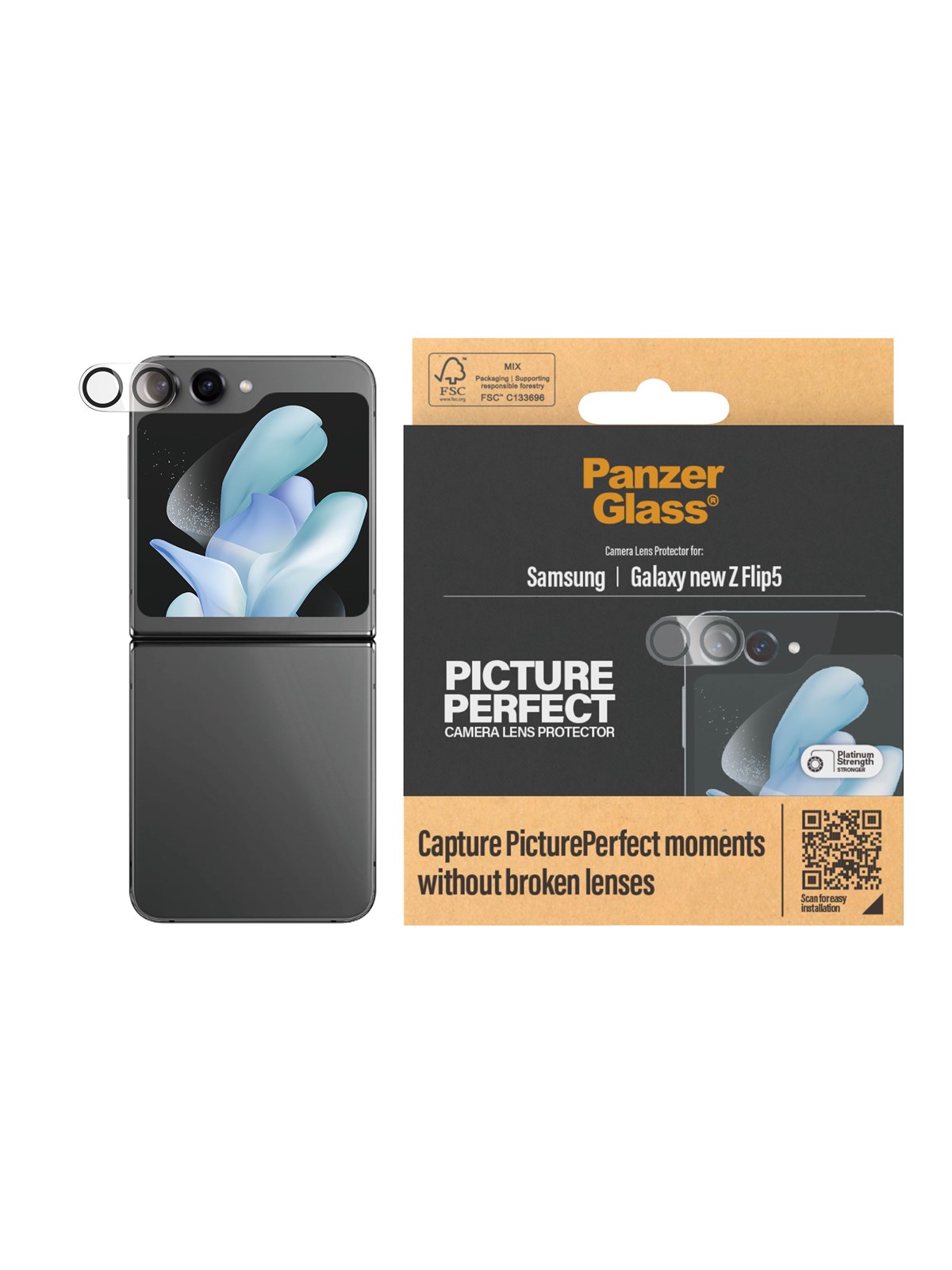 Panzerglass Pictureperfect Lens Protector Samsung Galaxy Z Flip6 - Handys Schutzfolie - Panzer7374