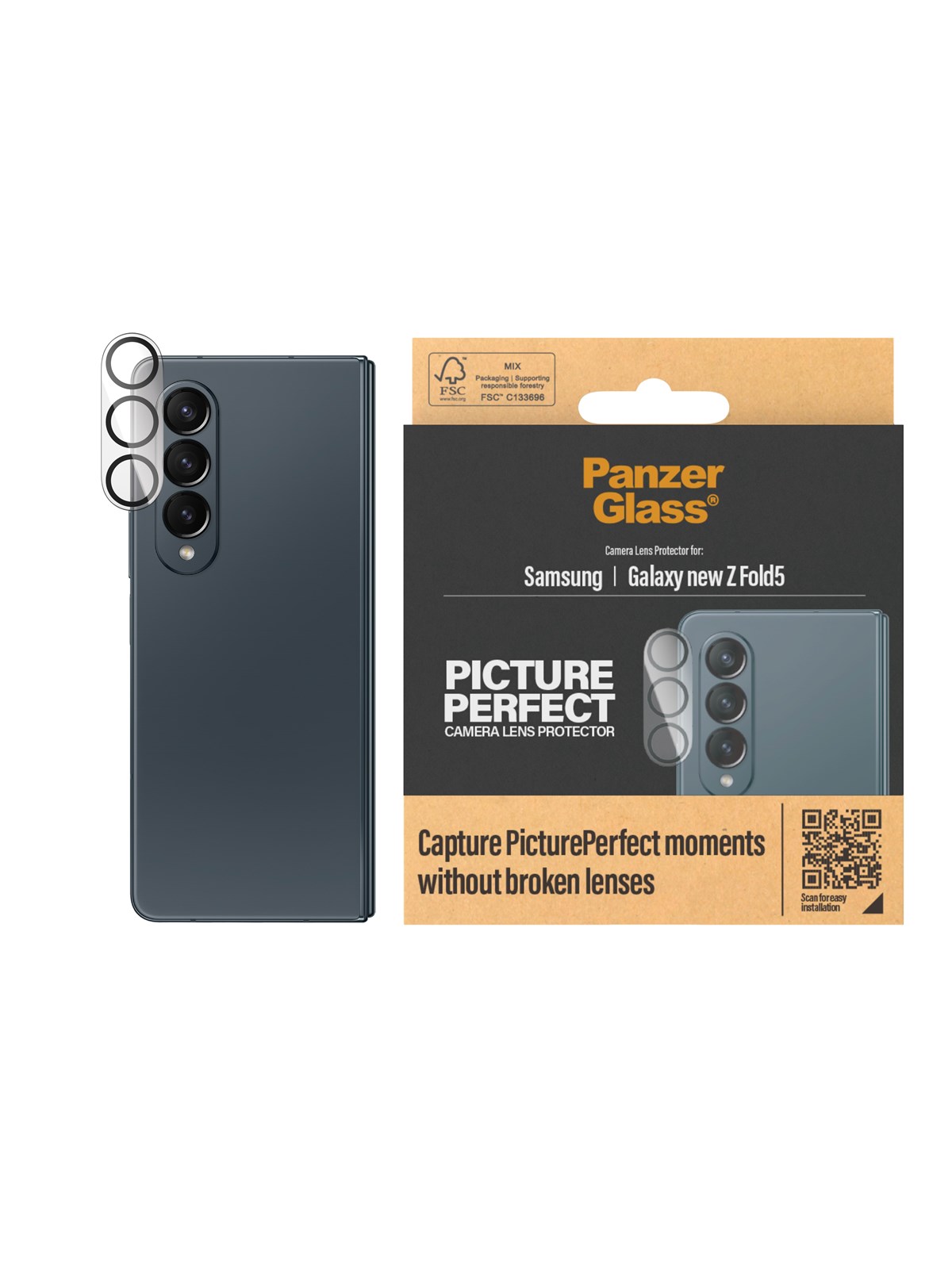 Panzerglass Pictureperfect Lens Protector Samsung Galaxy Z Fold6 - Handys Schutzfolie - Panzer7375