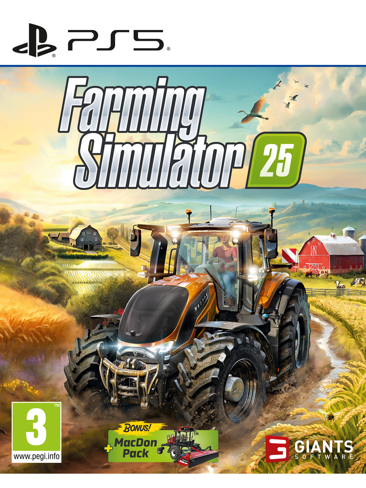 Farming Simulator 25 - Sony Playstation 5 - Simulator - Pegi 3 - Spiele - 4064635500461