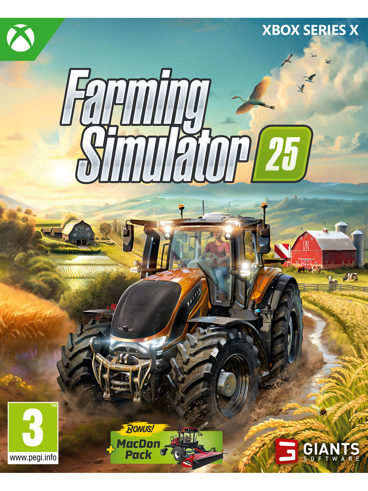 Farming Simulator 25 - Microsoft Xbox Series X - Simulator - Pegi 3 - Spiele - 4064635510507