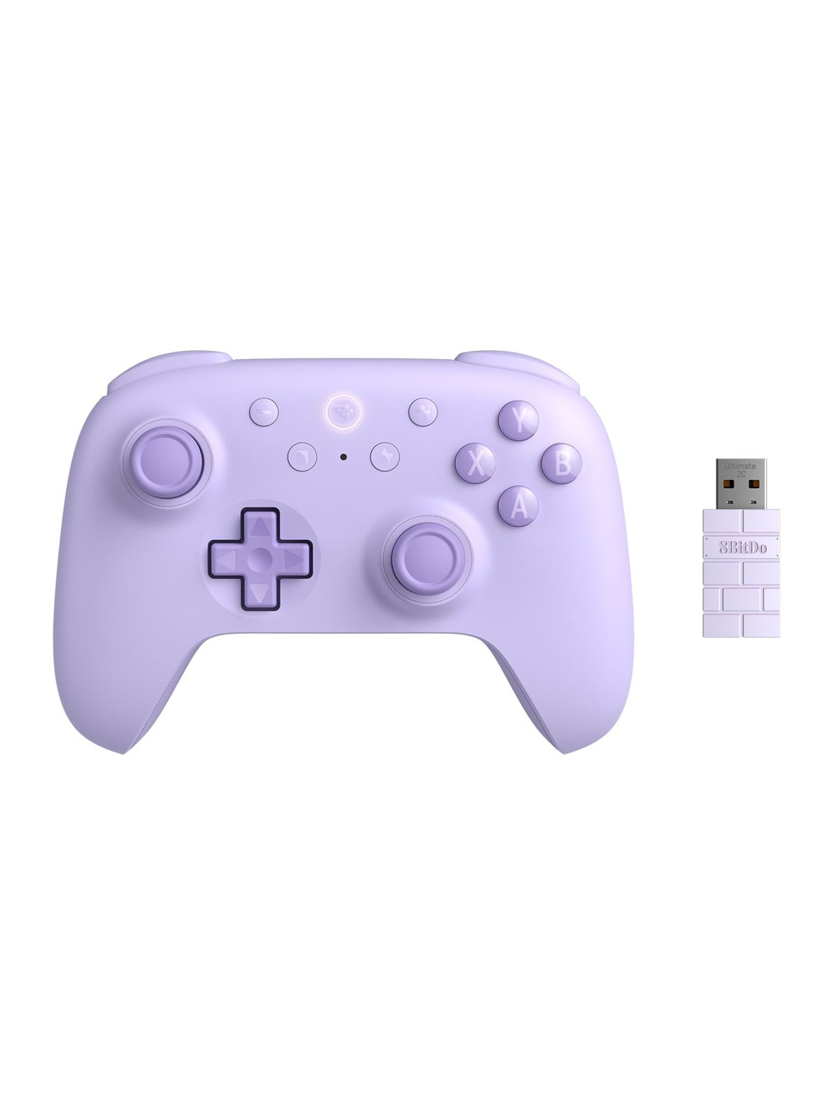 8bitdo Ultimate 2C 2.4G - Hall Effect - PC - Purple - Wireless Controller - Android - Gaming Zubehoer - Ret00469