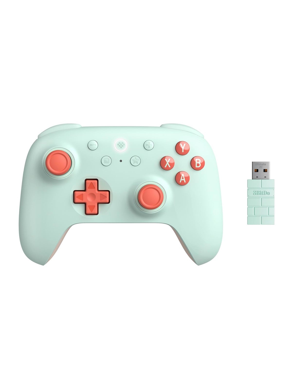 8bitdo Ultimate 2C 2.4G - Hall Effect - PC - Mint - Wireless Controller - Android - Gaming Zubehoer - Ret00471