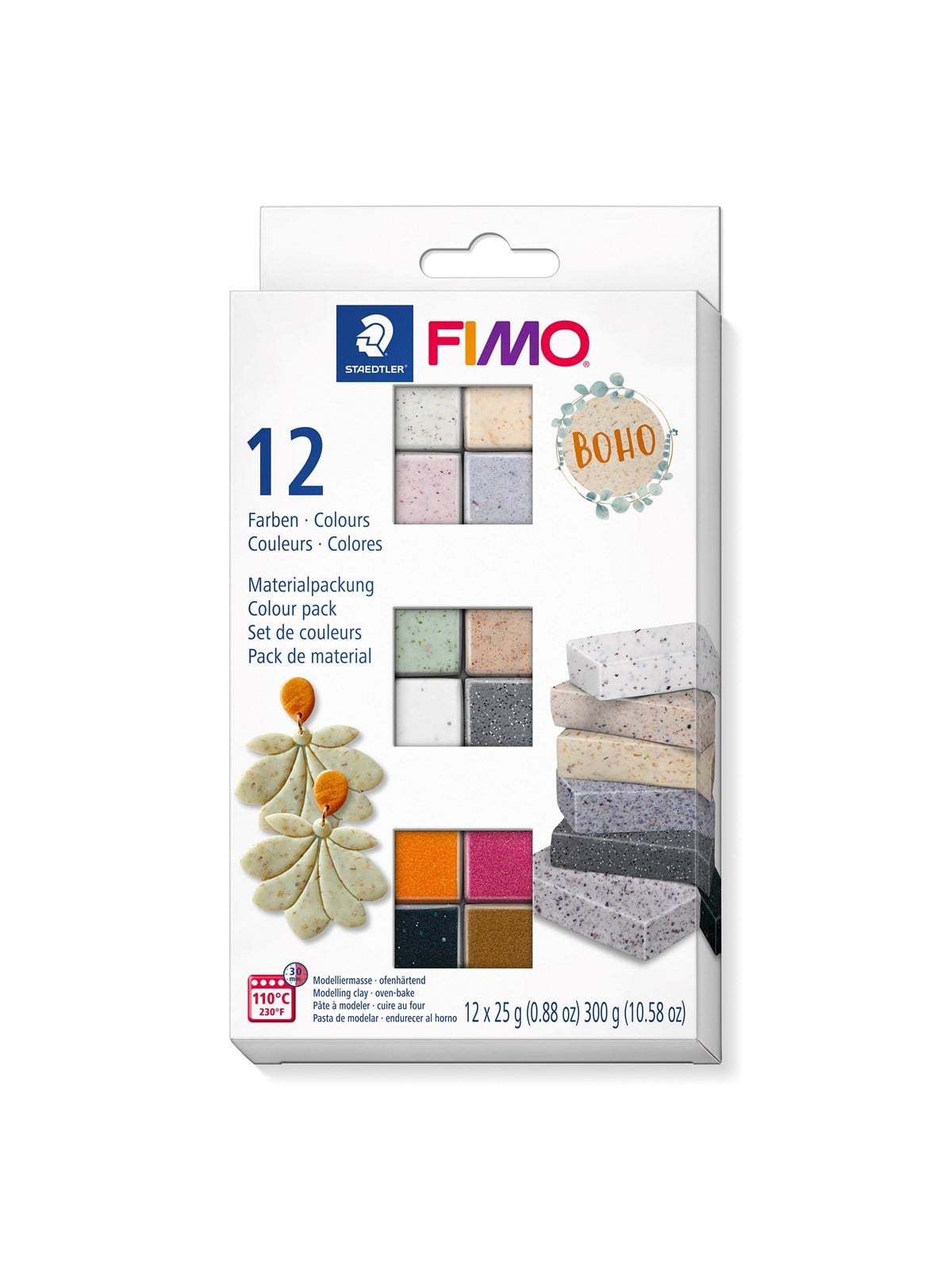 Staedtler Set Mod. Clay Fimo Effect Bohocp - Konferenz Und Praesentation - 8013 C12-5