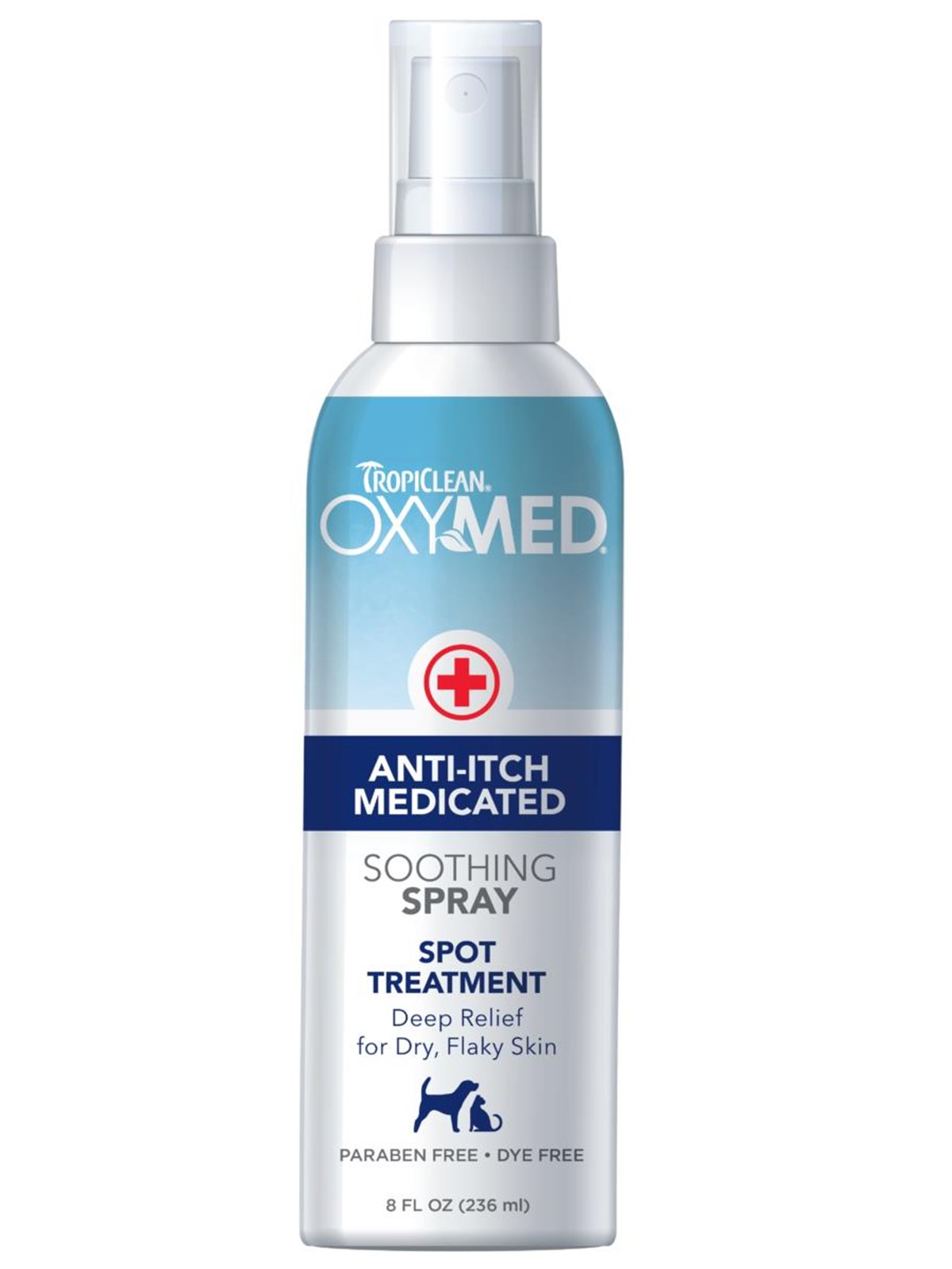 Tropiclean Oxy-med Medicated Anti Itch Spray - Hunde - 51713