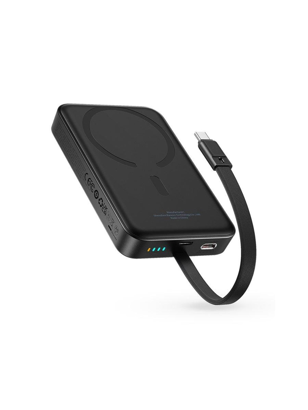 Baseus Powerbank Magnetic Mini 10000mah Usb-c 30w Magsafe (Black) Powerbank (Akku) - Schwarz - 10000 Mah - Powerbank Akku - P1002210b113-00