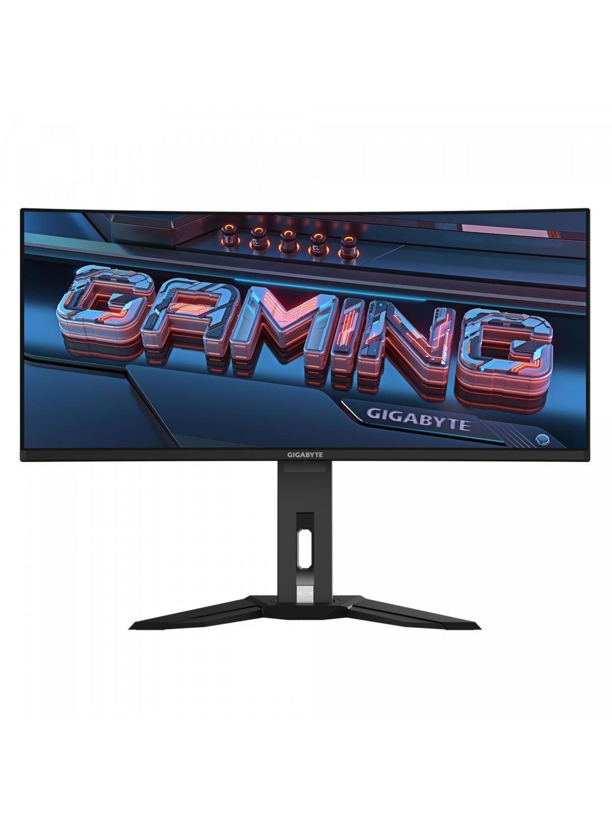 34" Gigabyte Mo34wqc - 3440x1440 (Uwqhd) - 175hz - Oled - 18w Usb-c - Kvm Switch - Bildschirm
