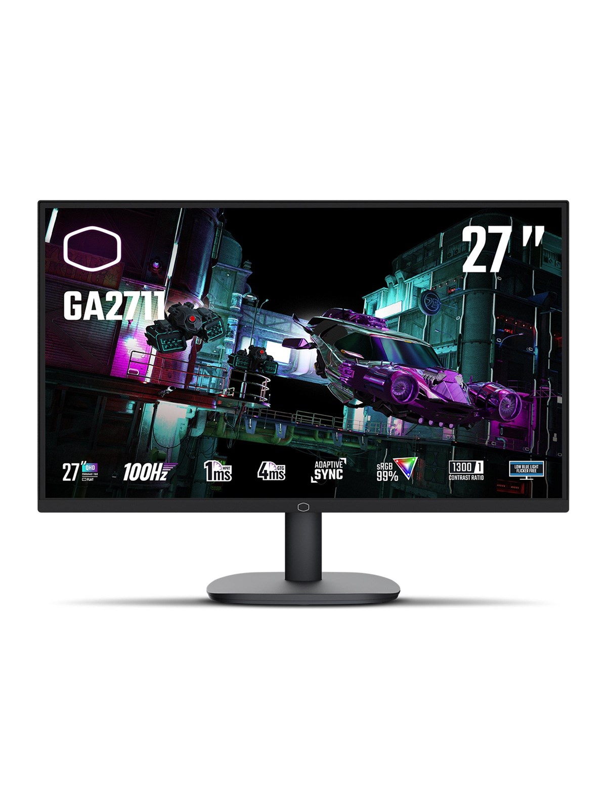 27" Cooler Master Ga2711 - 2560x1440 - 100hz - Ips - Bildschirm - Cmi-ga2711-eu