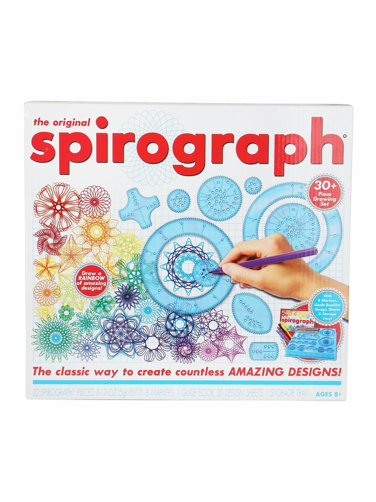 Spirograph Set With Marker - Kreativ Spiele - 33002152