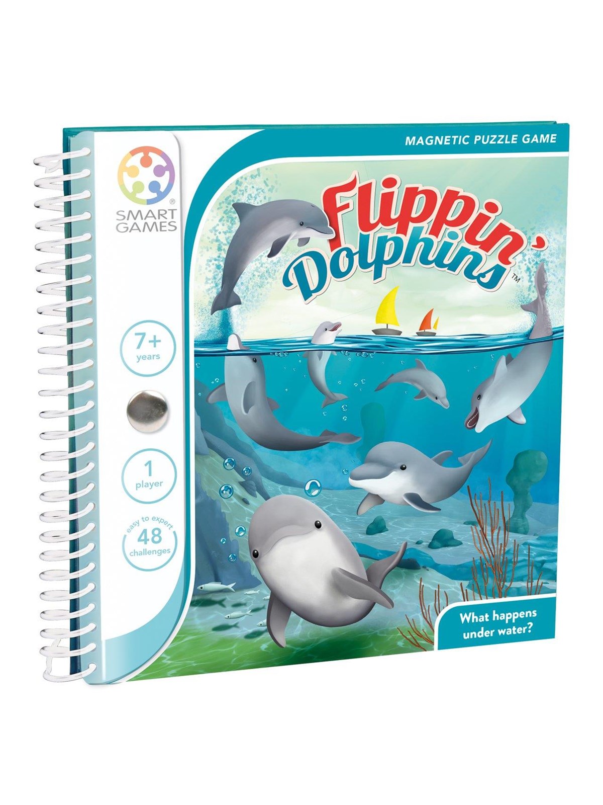 Smart Games Magnetic Travel - Flippin Dolphins (Nordic) - Brettspiele - Sg2330