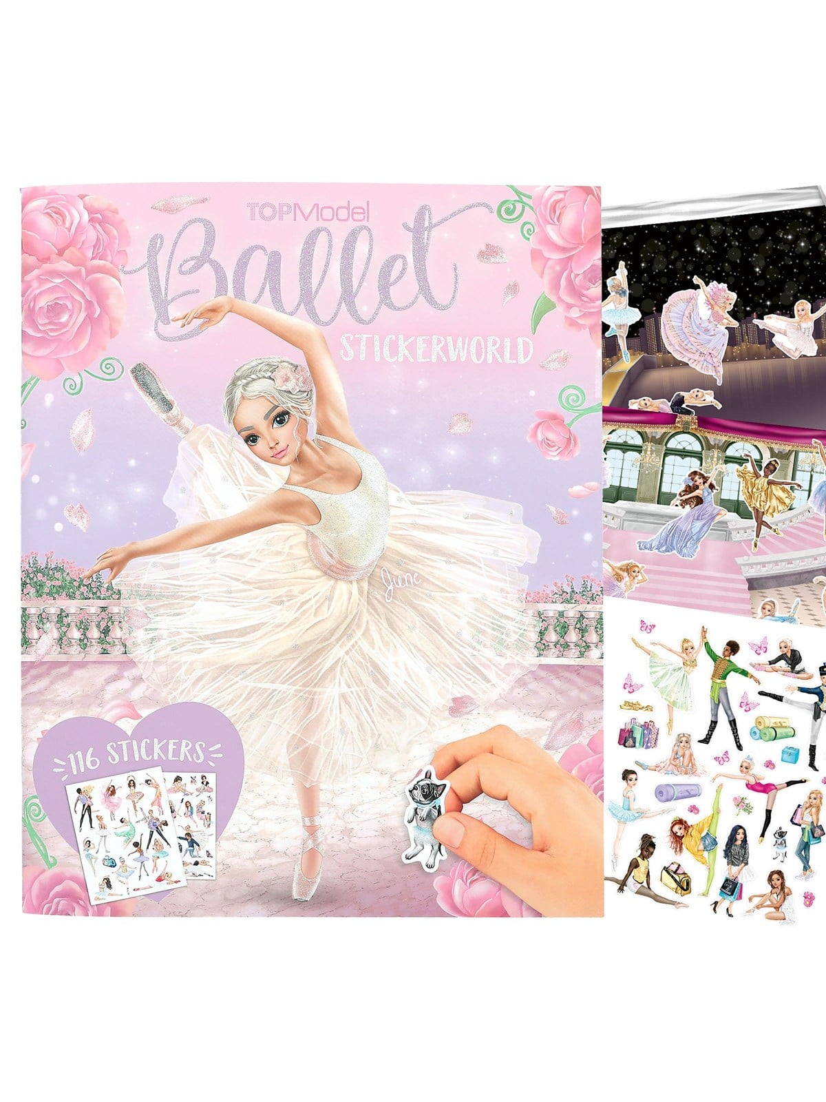 Topmodel Stickerworld Ballet - Kreativ Spiele - 413049