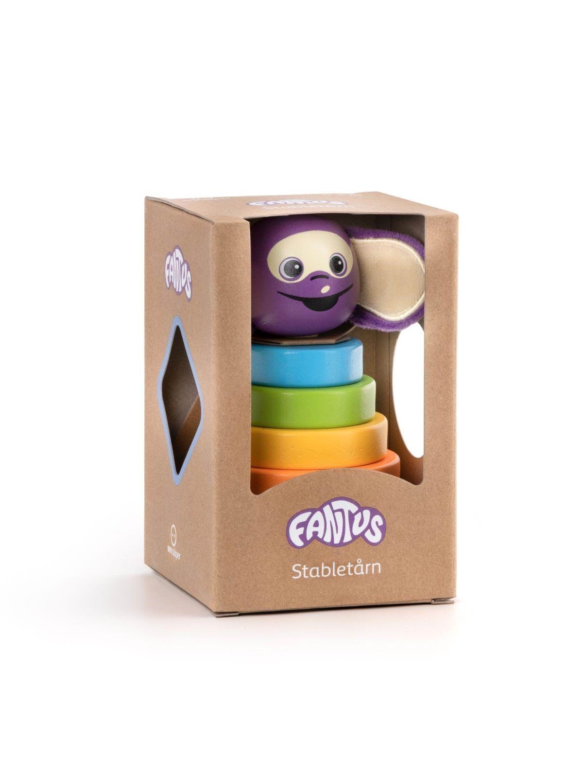 Fantorangen & Fantus Building Bricks - Wood 16 cm - Baby Spielzeug - 112065