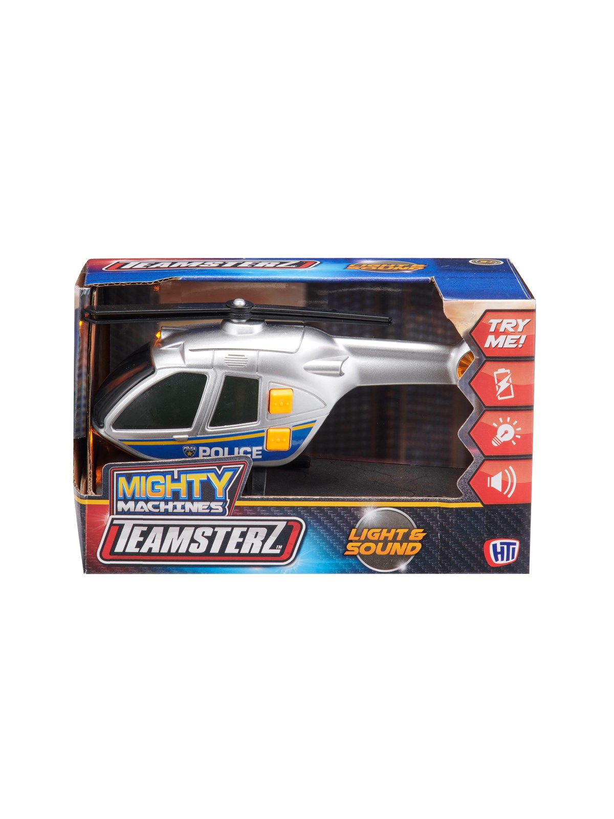 Teamsterz Mighty Machines Small Helicopter With L&S Toy - Spielzeugauto - 1417145