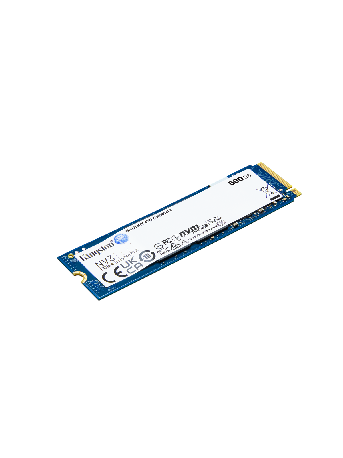Kingston Nv3 Ssd - 500gb - Pcie 4.0 - M.2 2280 - Snv3s/500g