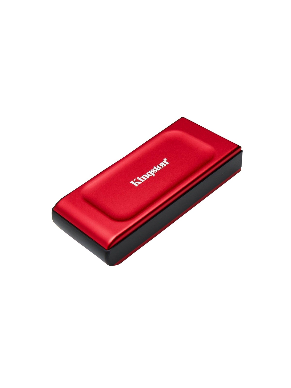 Kingston Xs1000 Portable Ssd - 1tb - Extern Ssd - Rot - Usb 3.2 Gen 2 - Sxs1000r/1000g