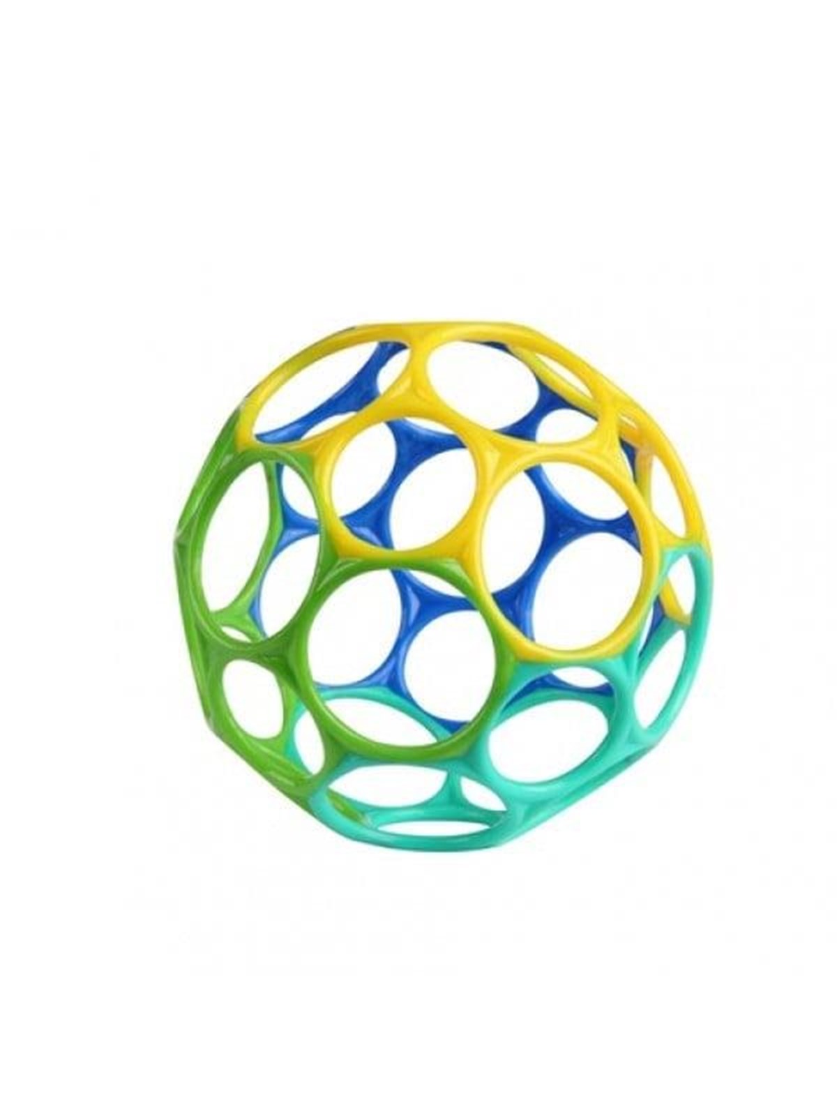 Rhino Toys Oball - Classic Ball 10 cm - Blue/green - Baby Spielzeug - 12288