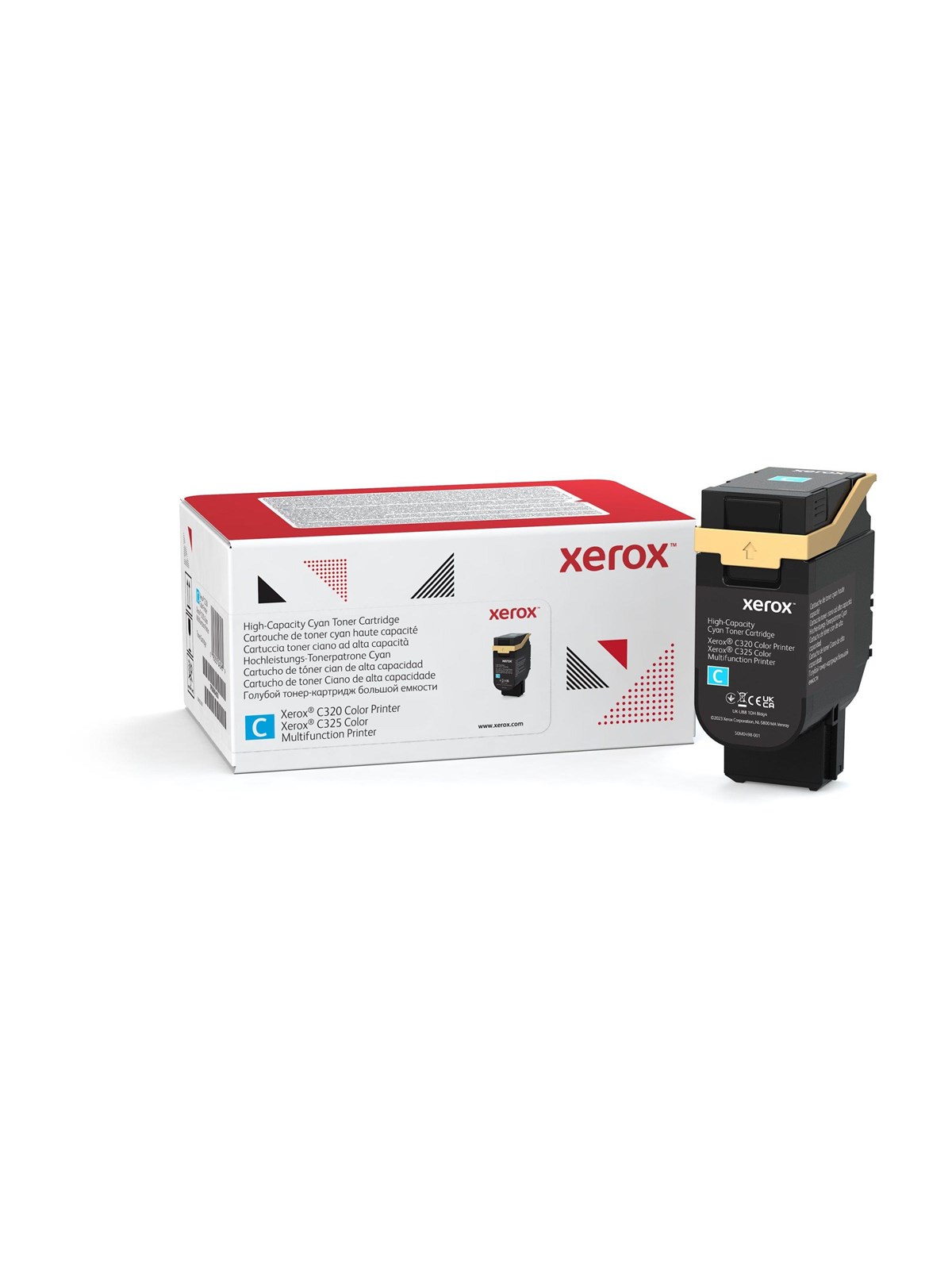 Xerox - High Capacity - Cyan - Original - Toner Cartridge - Druckerzubehoer Tinte Toner - 006r04828