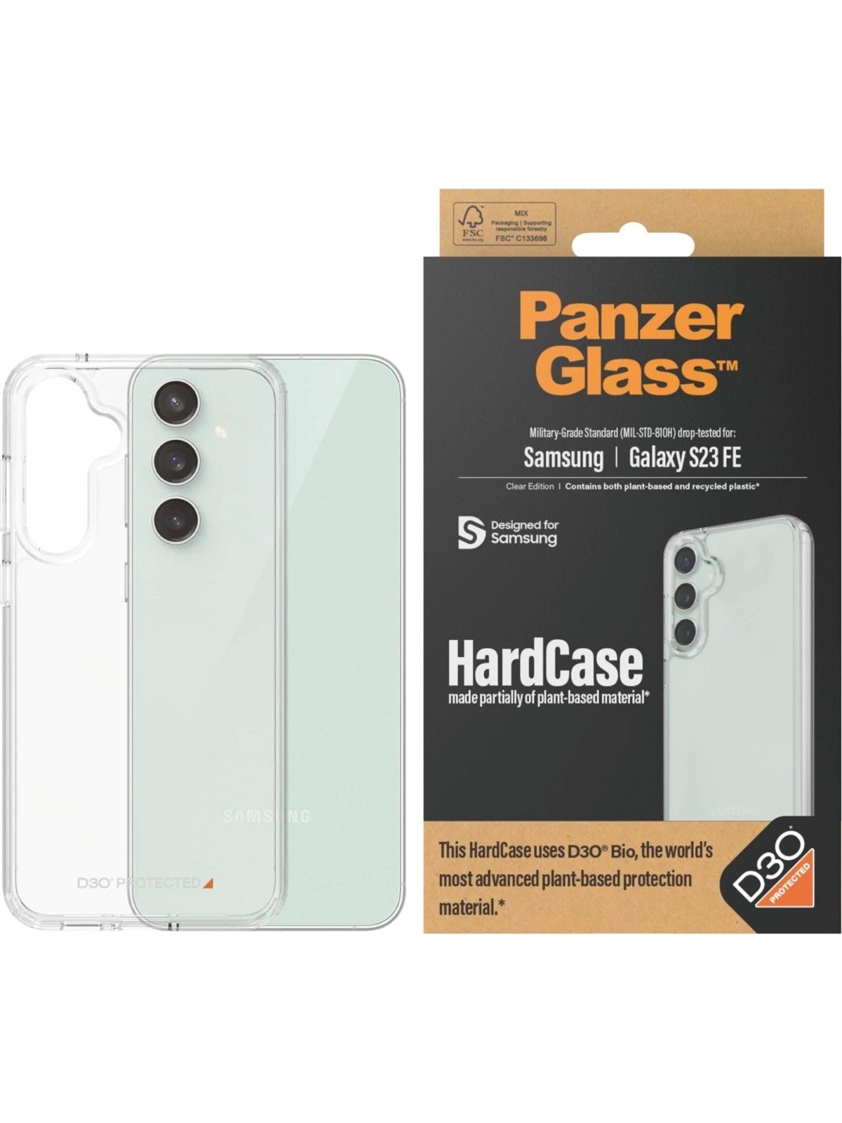 Panzerglass Hardcase With D3o Samsung Galaxy S23 FE - Handys Cover Cases - Panzer1223