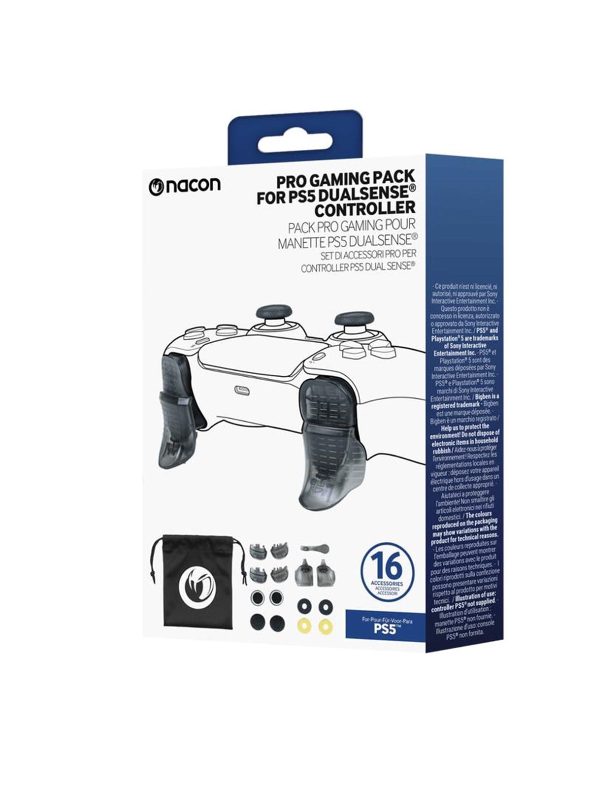 Nacon Pro Trigger Pack For Dualsense - Miscellaneous - Sony Playstation 5 - Gaming Zubehoer - Ps5triggerpack