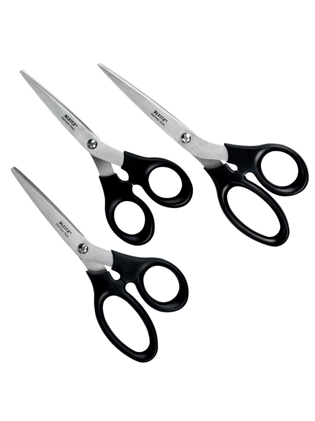 Leitz Edelstahl-scheren-set 165/185/200 mm - Schreibtischzubehoer - 54260095