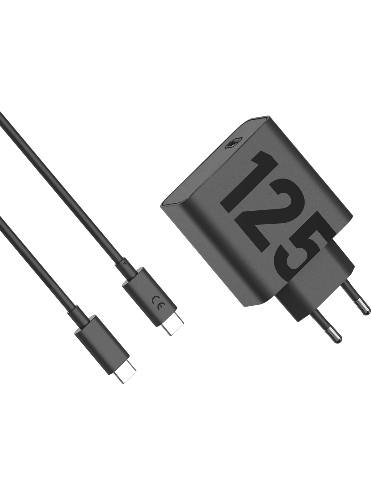 Motorola Turbopower 125w Power Adapter - Black (Incl. Usb-c Cable) - Handys Adapter Und Ladegeraete - Pg38c06280