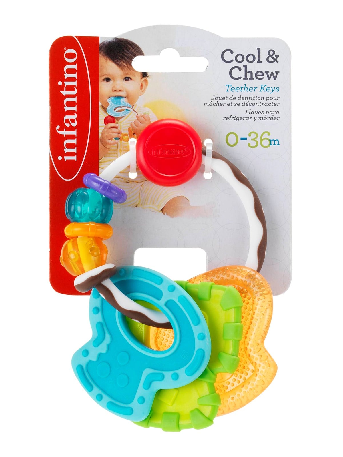B-kids Infantino Bite Rattle - Babypflege - Ib216570