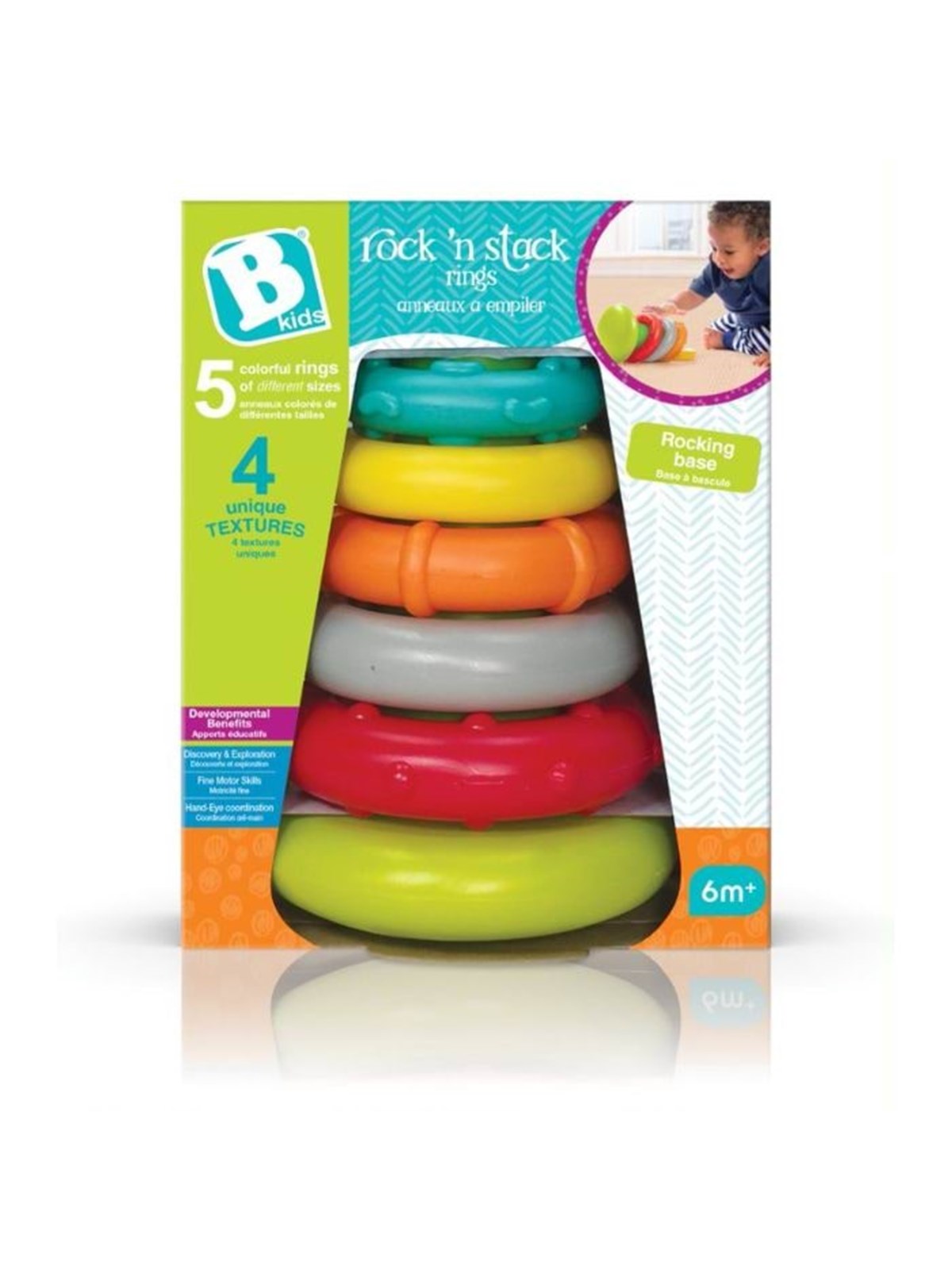 B-kids Infantino Tumble Pyramid - Babypflege - Ib073612