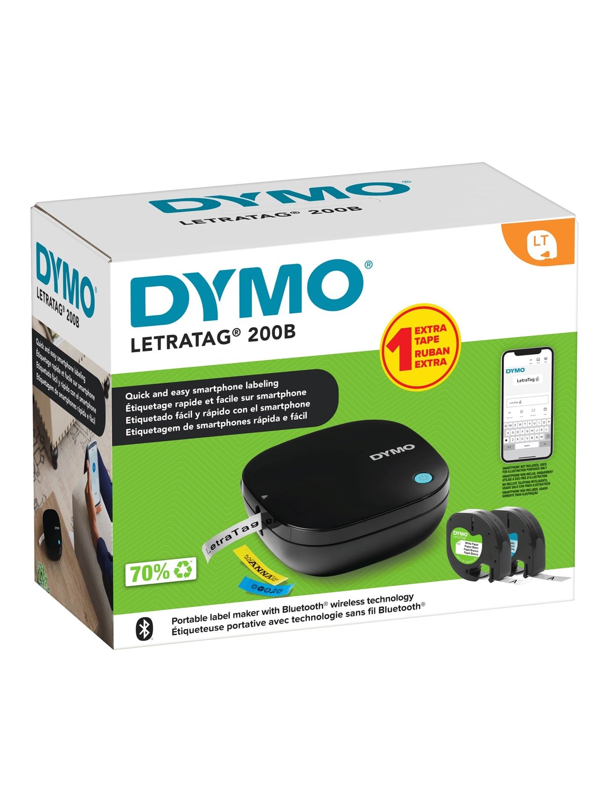 Dymo Letratag200b-beschriftungsgerät Valuepack - Label Drucker - 2179979