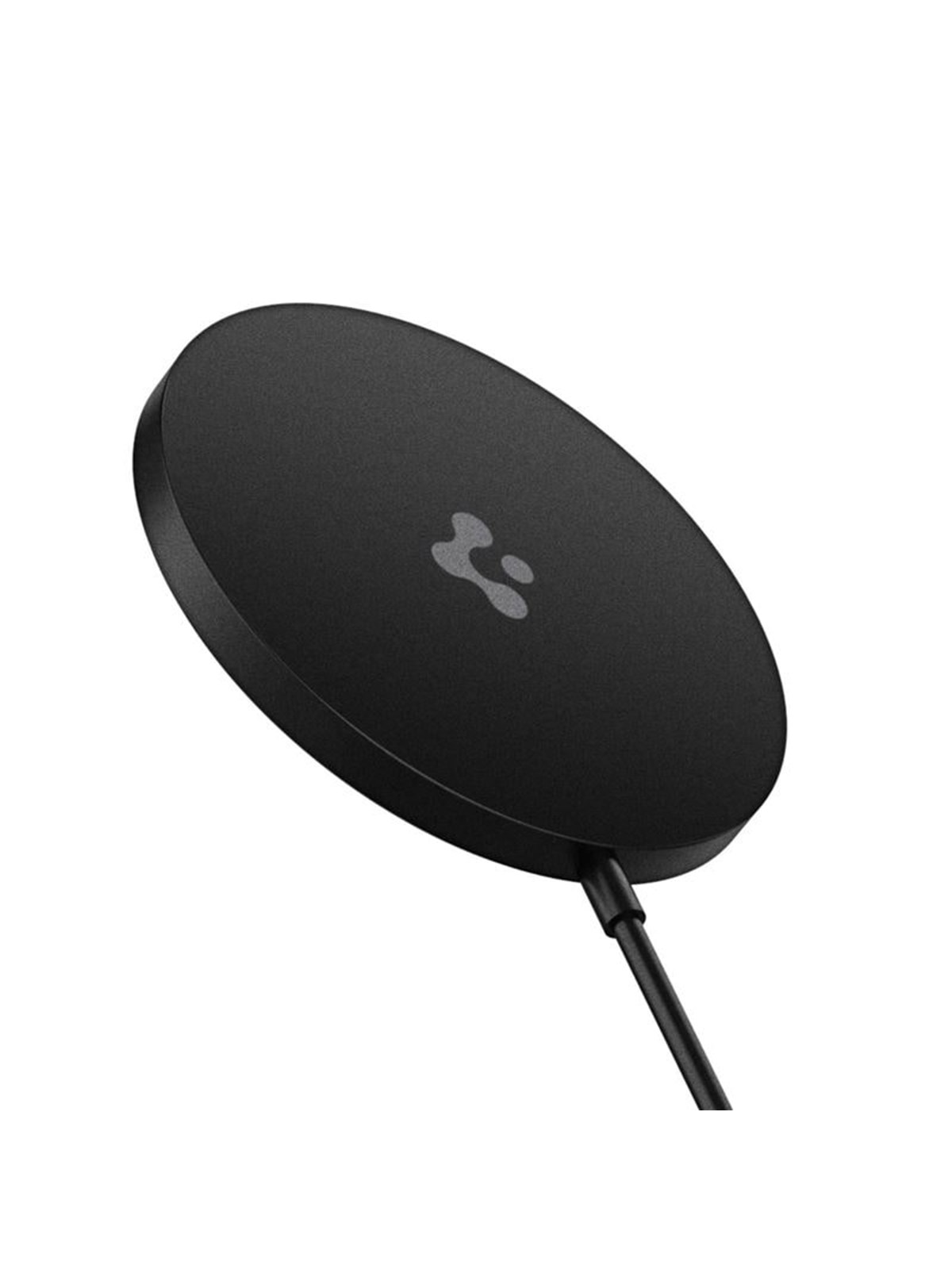 Spigen Power Arc Arcfield Magnetic Wireless Charger - Black - Fast Charging/7.5W - Handys Adapter Und Ladegeraete - Ach02190