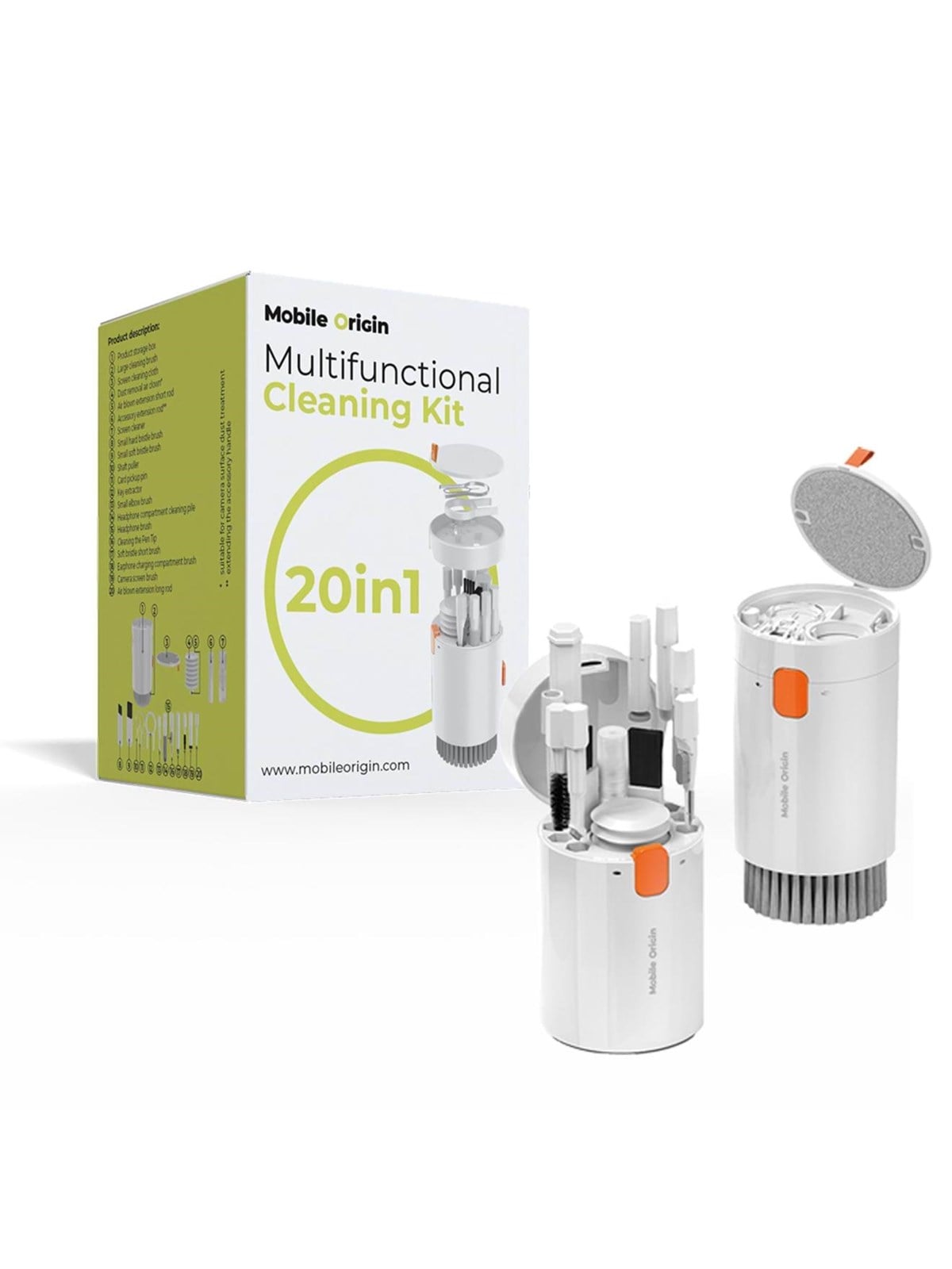 Mobile Origin Multifunctional Cleaning Kit 20in1 - Handys Anderes Zubehoer - Sga-clnk-mfc1