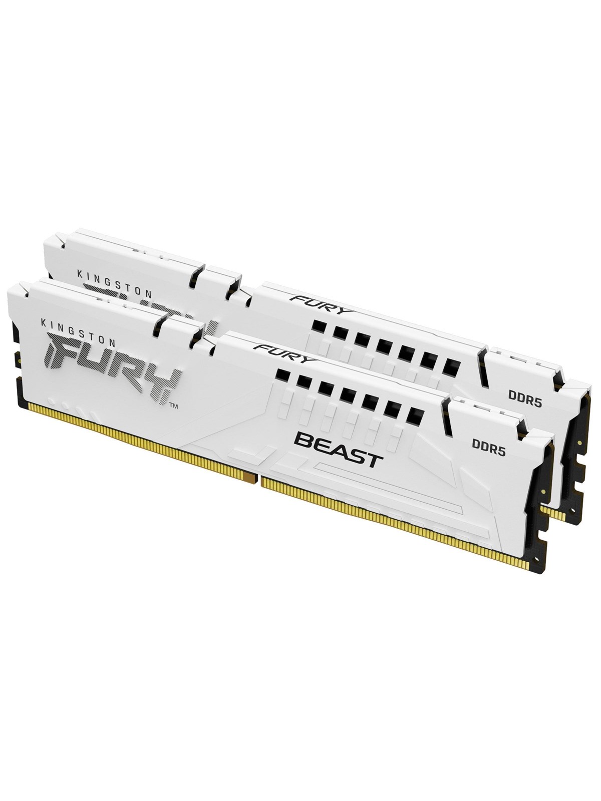 Kingston Fury Beast Ddr5-6000 - 32gb - Cl36 - Dual Channel (2 Pcs) - Amd Expo - Weiß - Ram - Kf560c36bwe2k2-32
