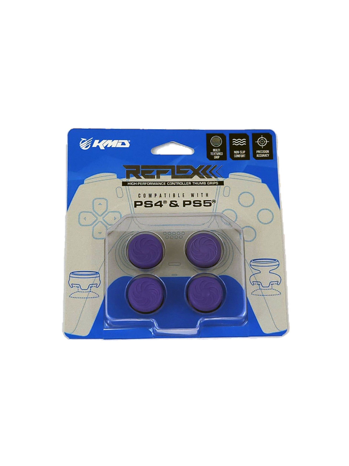 Kmd Reflex Thumb Grips 4-pack - Miscellaneous - Sony Playstation 4 - Gaming Zubehoer - 849172015289