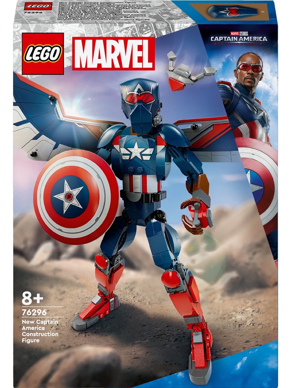 Lego Super Heroes Marvel 76296 New Captain America Baufigur