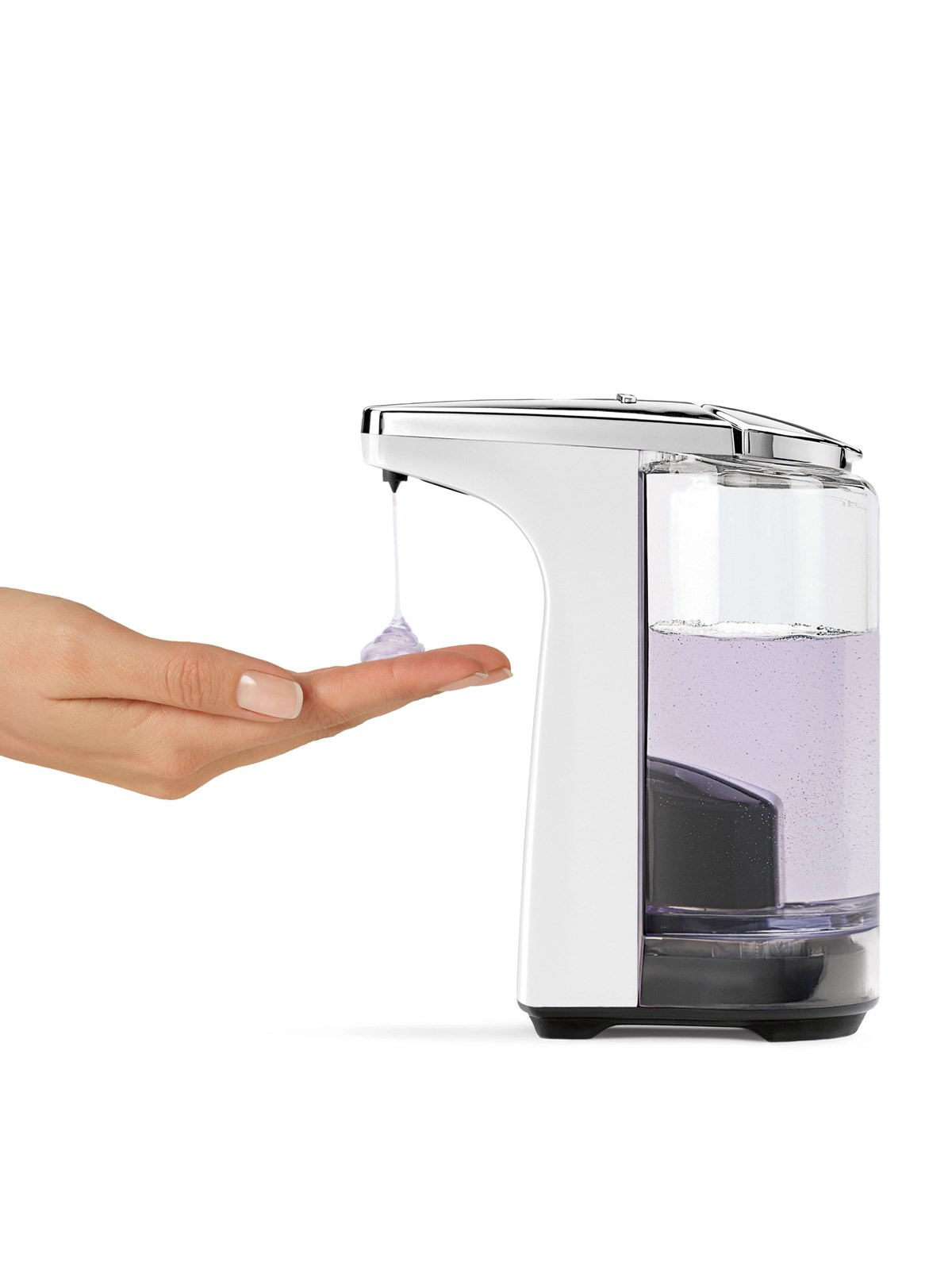 Simplehuman 237 ml Sensorpumpe, Weißer Kunststoff - Soap Dispensers - St1018