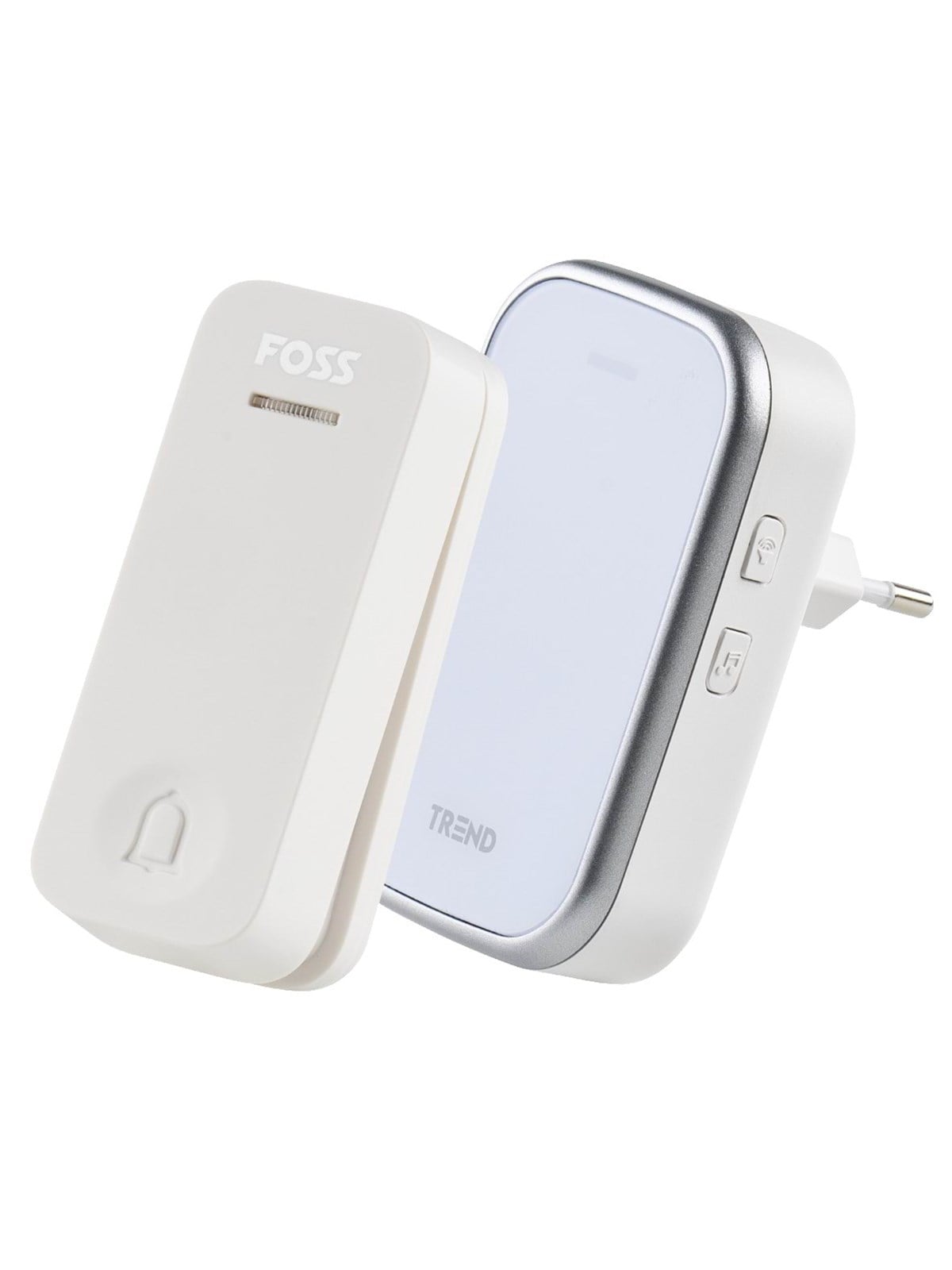 Foss Europe Trend Doorbell Bluu1 Novus Plug in White - Elektrogeraete - 102062
