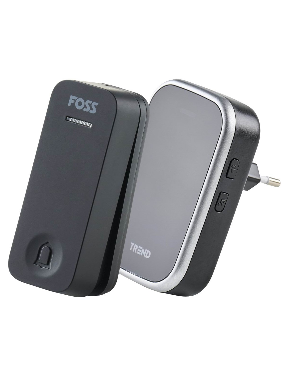 Foss Europe Trend Doorbell Bluu1 Novus Plug in Black - Elektrogeraete - 102063