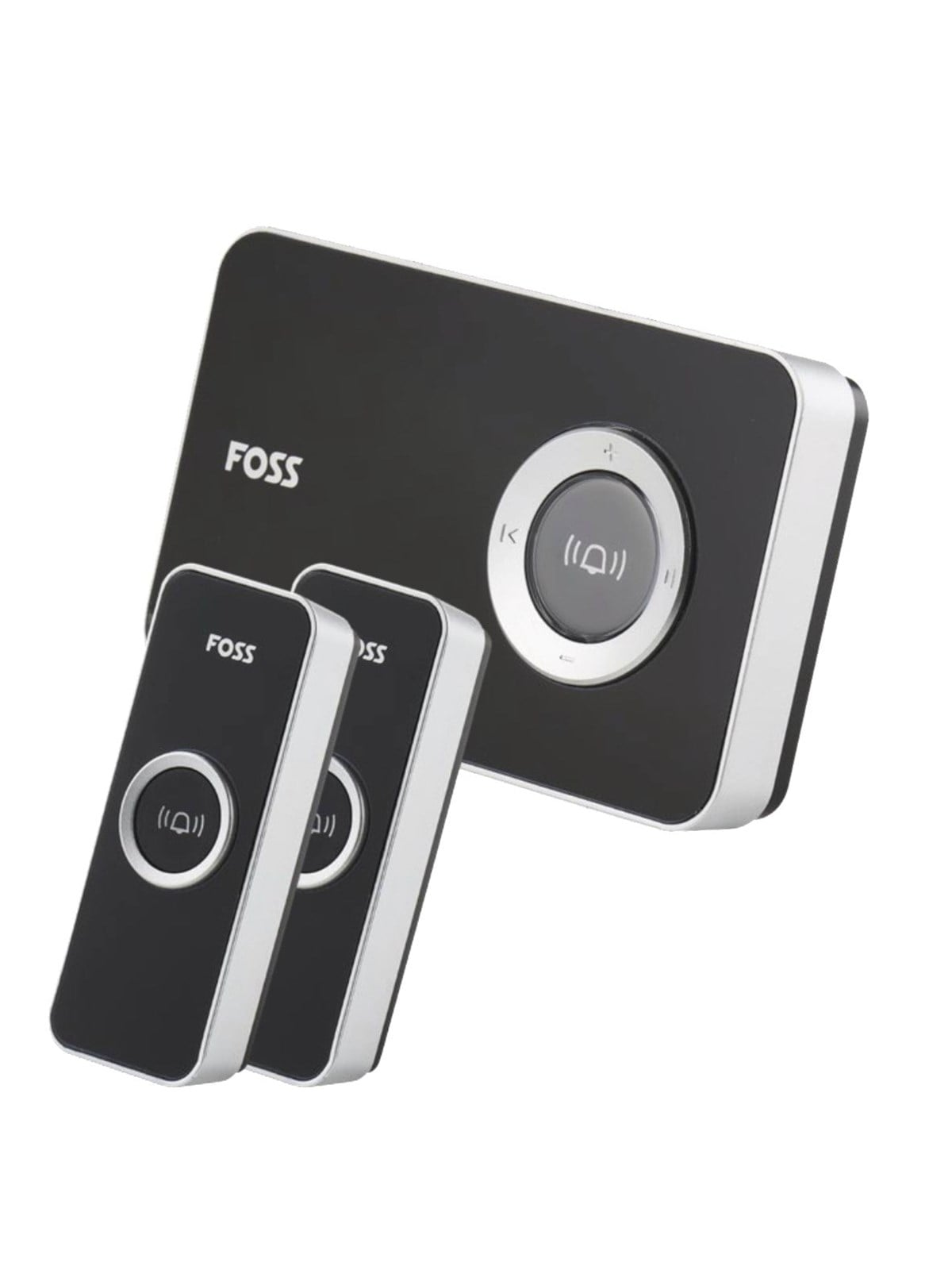 Foss Europe Trend Doorbell Design - Optional Ringing Sound Black - Elektrogeraete - 102003-2