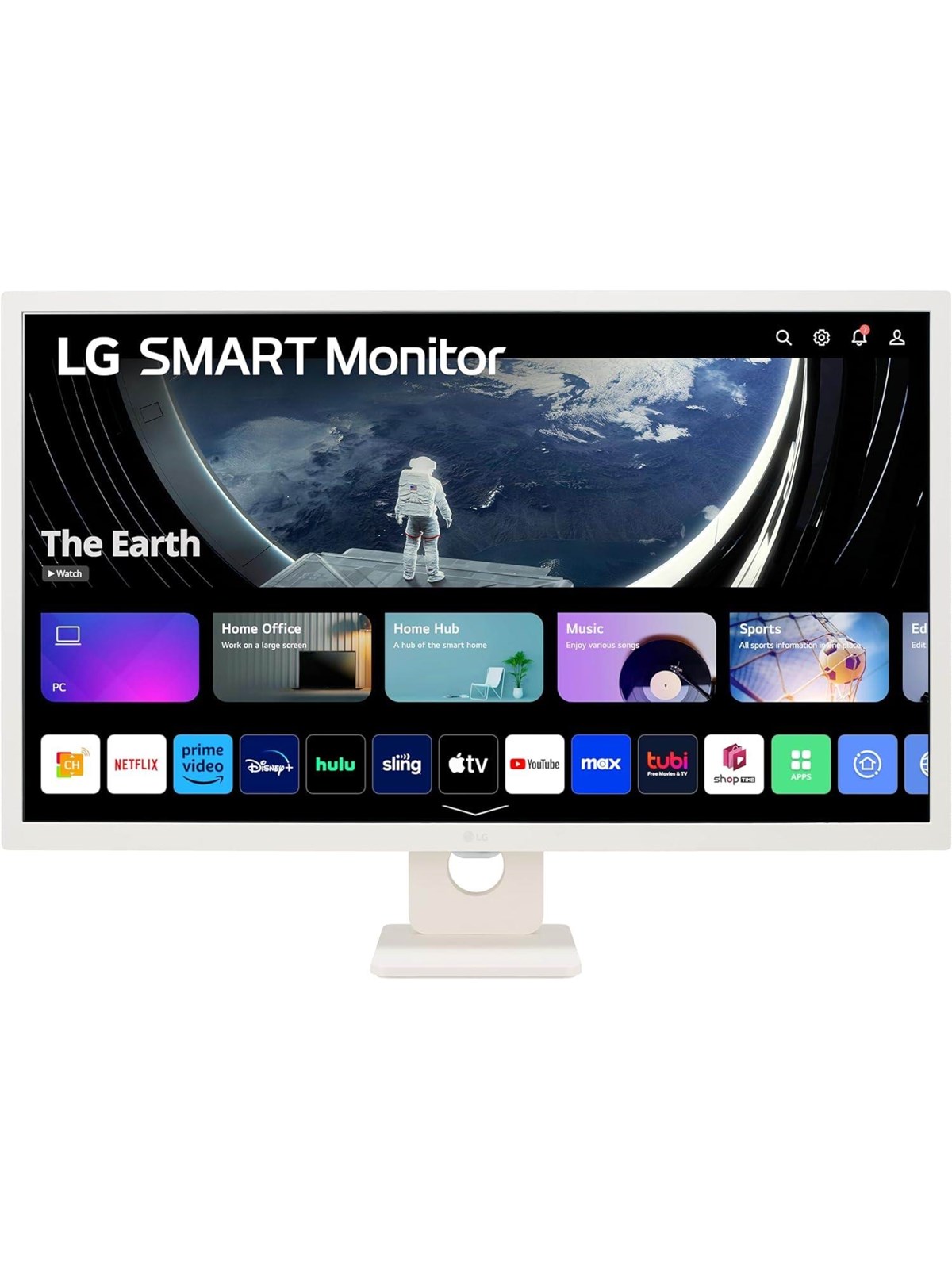 32" LG Myview 32sr50f-w - 1920x1080 (Fhd) - Ips - Smart Monitor - Bildschirm