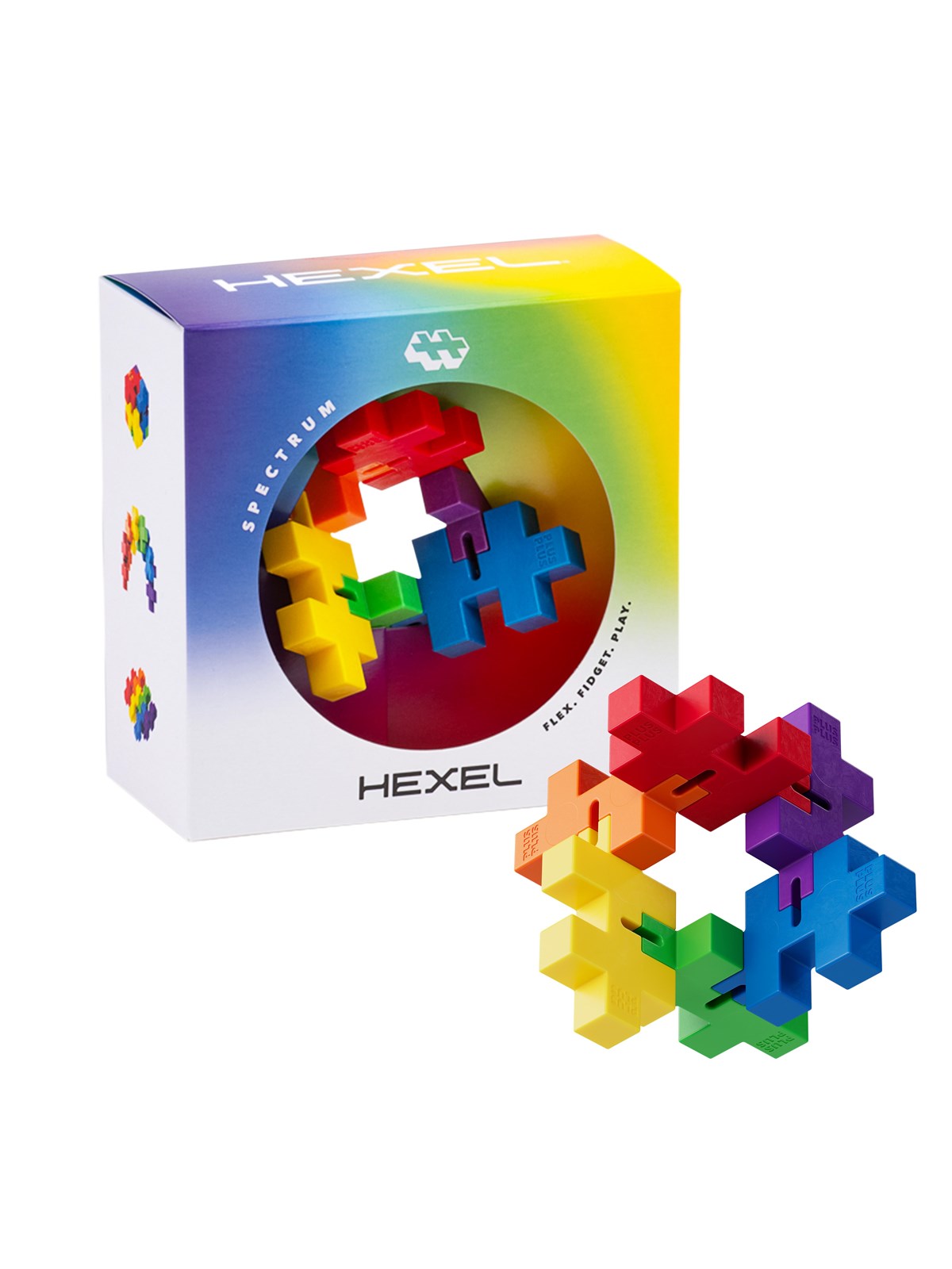 Plus-plus Hexel Spectrum - Bausets - 3485