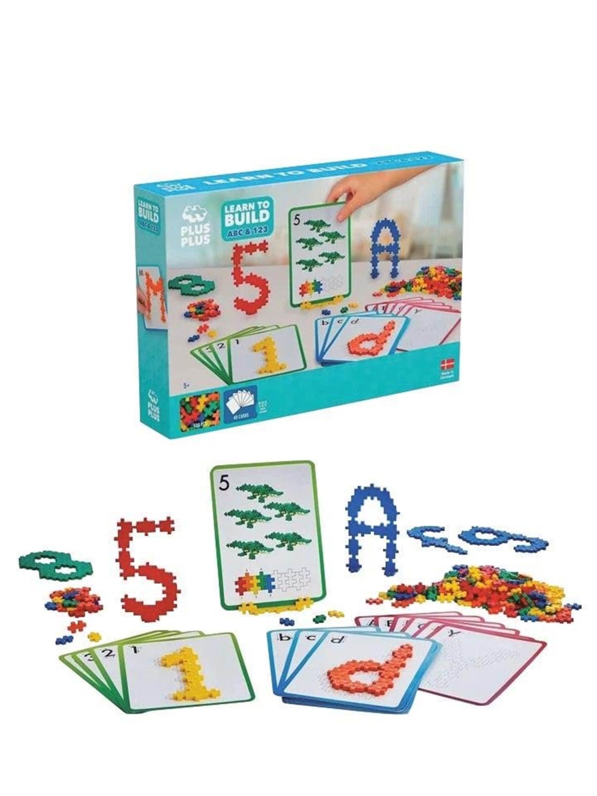 Plus-plus Learn To Build Abc & 123 600 Pcs - Bausets - 3909